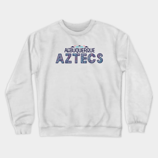 Albuquerque Aztecs Crewneck Sweatshirt by Teaguery